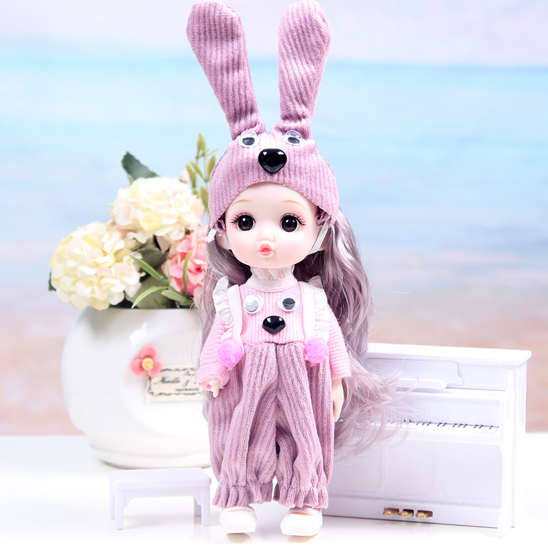 Purple cute rabbit