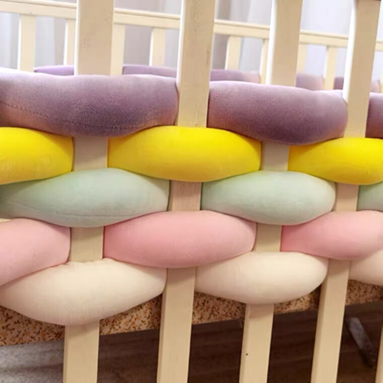 Cross-border goods core-spun yarn plus velvet coarse core-filled yarn braided bed circumference line 6cm thick crystal velvet Pearl velvet DIY thick line