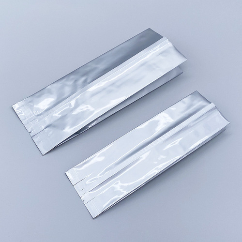 厂家供应纯铝风琴袋铝箔中封袋花茶叶包装袋粉末咖啡豆背封立体袋