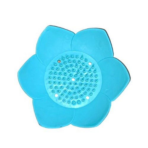 Lotus Soap Dispenser Universal Soap Holder Bathroom Sink Anti-slip Drainage Multi-functional Lotus-shaped Soap Storage Tray