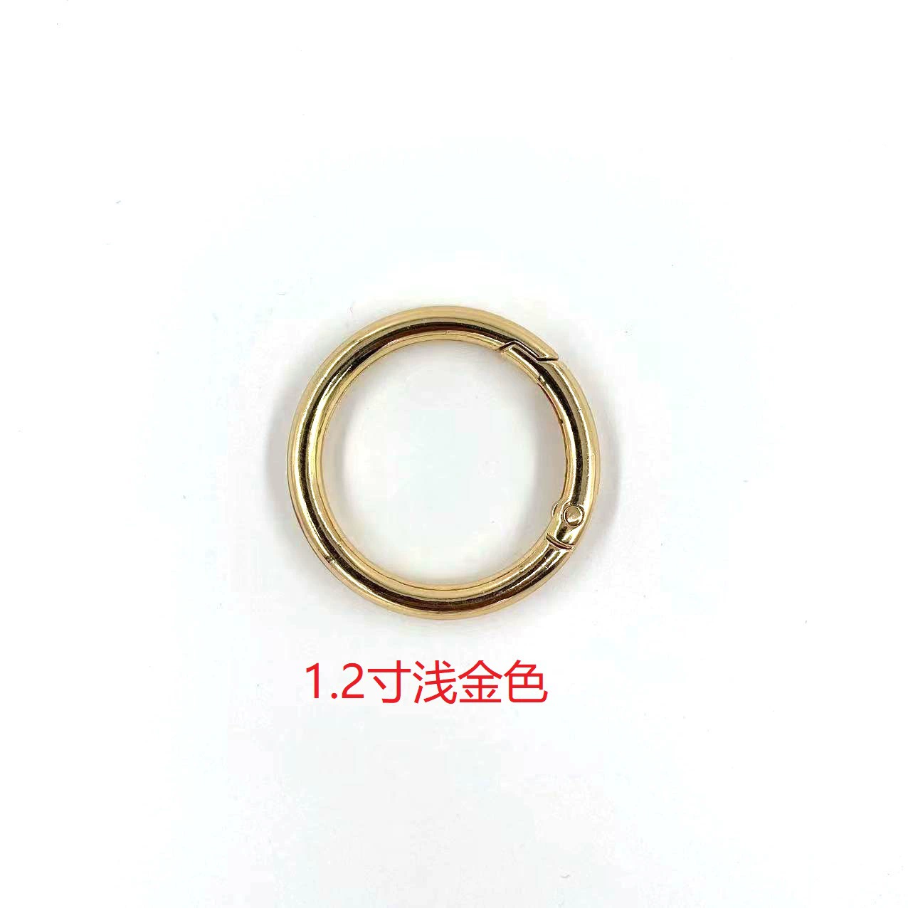 Woven metal ring, keychain, bag, straps, golden accessories