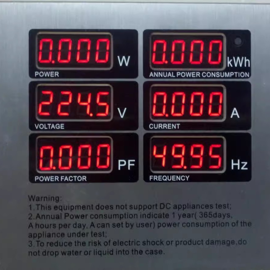 多功能电力监测仪 功率计 LED节能灯测试仪 灯箱专用表头AKX06A