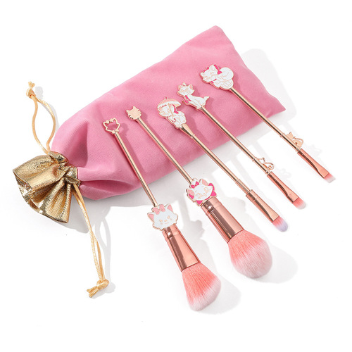 Mary Cat Girly Mary Cat Eyeshadow Brush Loose Powder Brush Makeup Brush Set Holiday Gift