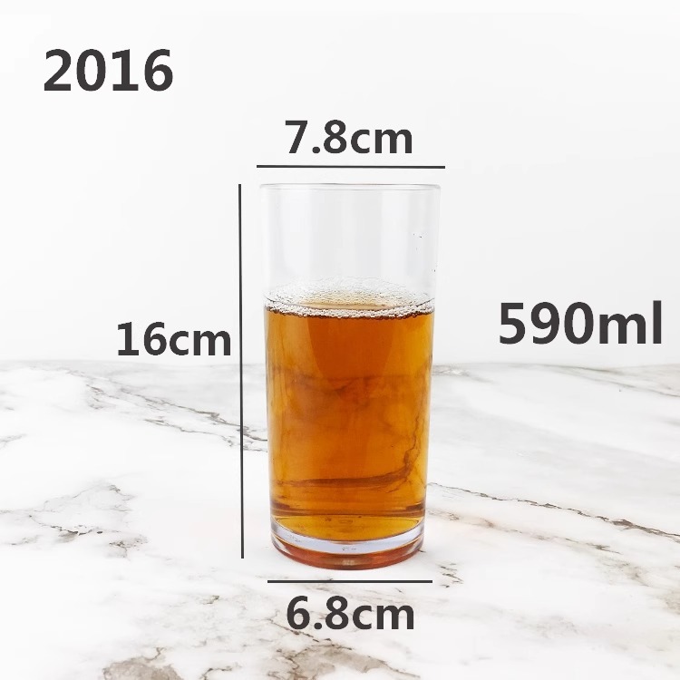 アクリルカップ透明プラスチックストレートカップレストランホテルティーカップ飲料ジュースカップ落下防止商業|undefined