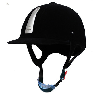 Equestrian Hat Riding Helmet Unisex Outdoor Protective Summer Helmet Men and Women Lightweight Velvet Autumn and Winter Half Helmet All Seasons
