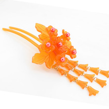 中国风汉服配饰 宫廷复古风纯手工 压克力古典发簪一件代销精品