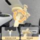 Internet Celebrity High-end Women's Cute Mobile Phone Car Bracket 2024 New Creative Car Air Outlet Navigation Gravity Support