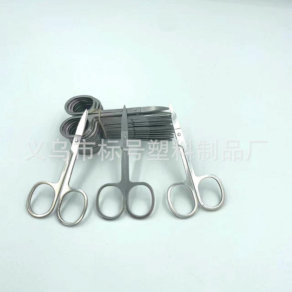 不锈钢眉毛美容剪刀美妆小剪刀化妆师双眼皮贴剪刀鼻毛修剪器工具
