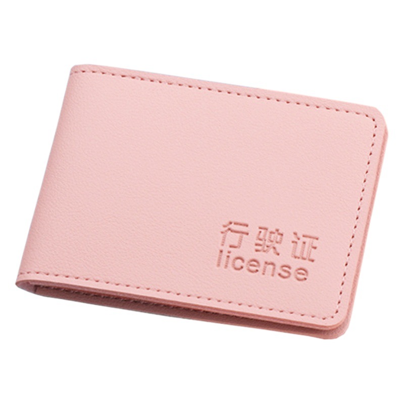 Licencia de conducir de vehículos automotores estuche de cuero titular de Certificado de mujer Licencia de Conducir titular de tarjeta de los hombres al por mayor licencia de conducir este titular de certificado hombres