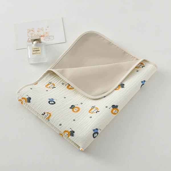 [PU Bubble Double -sided urine pad] Colorful lion