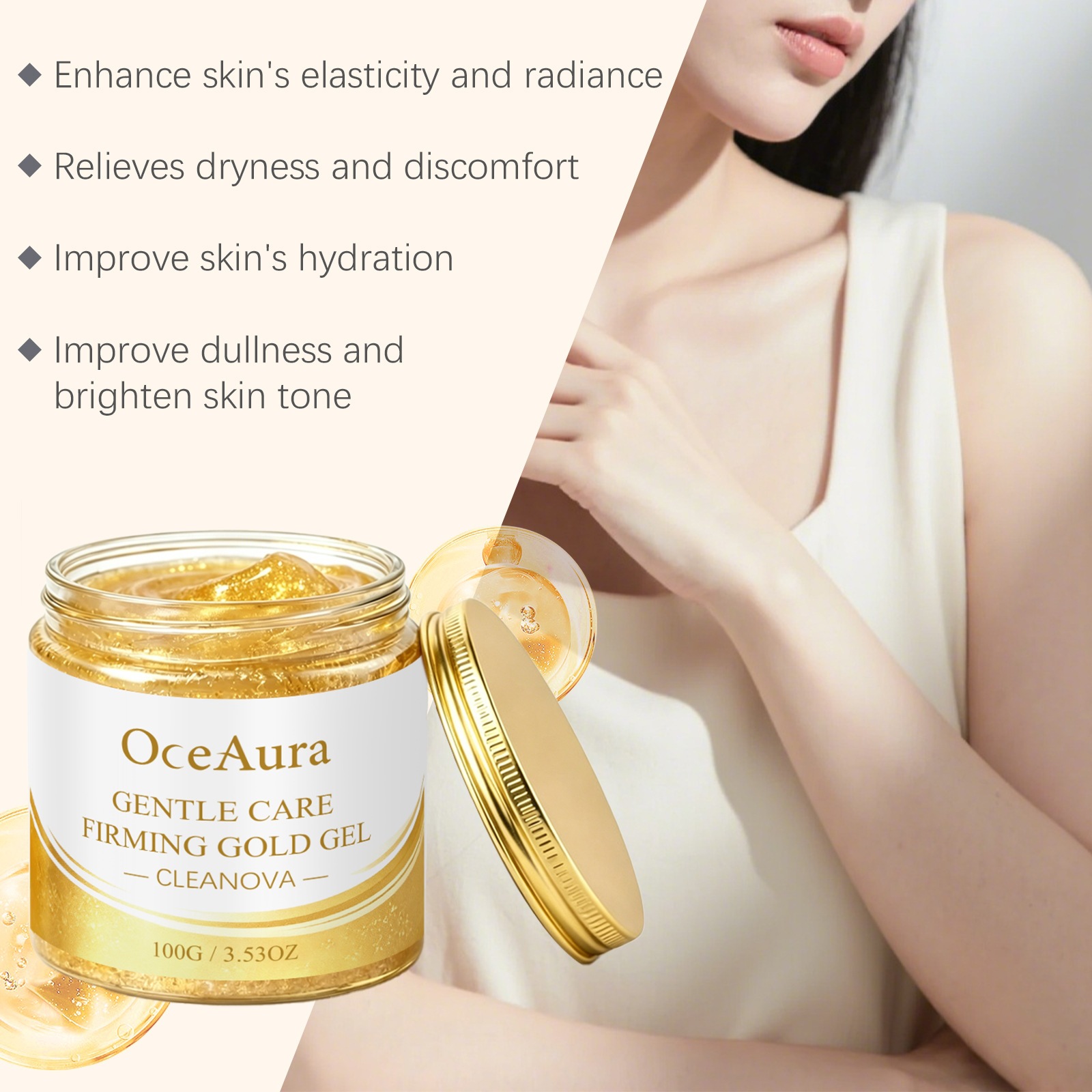 Gel para el Cuidado de la Piel, Hidratante, de Fácil Absorción, para Cuidado Corporal