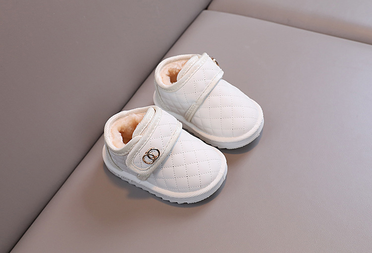 Biezi, plīša kokvilnas sniega zābaciņi, silti ziemas un meiteņu pastaigu apavi, mīksta zole, ūdensnecaurlaidīgi_voghion.com