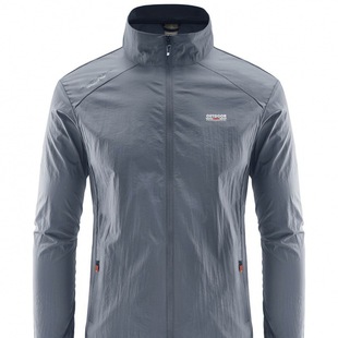 2022 Summer Collar Sun Protection Clothing Men's Thin Breathable Middle-aged Skin Clothing Summer Sports Sun Protection Clothing Jacket for Men
