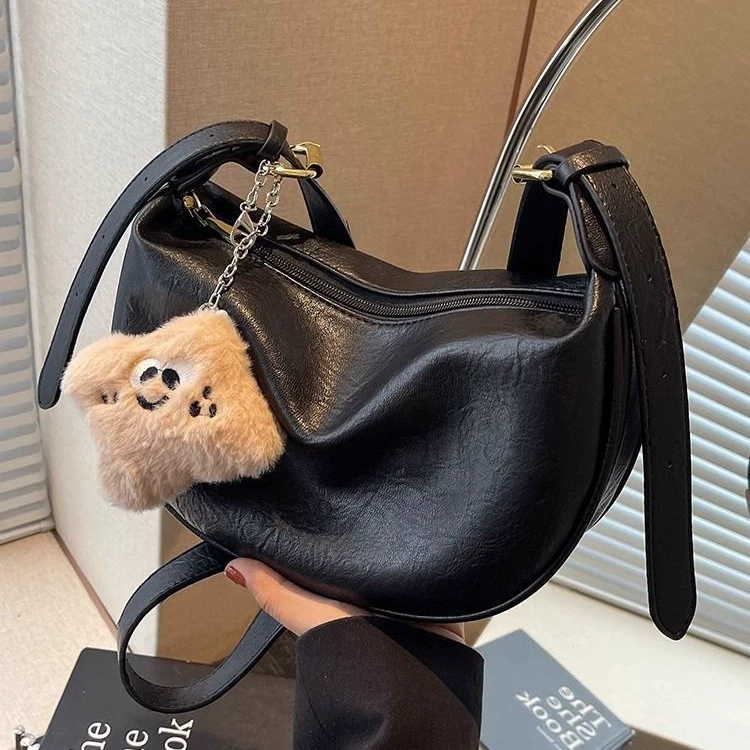 Поясная сумка Winter Shoulder Bag, премиальная однолямочная сумка, модная, 30×30×30 см