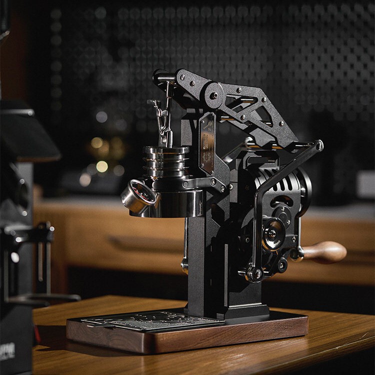 Muvna Italian-Style Manual Semi-Automatic E61 Mach Coffee Machine Fully Mechanical Espresso Extraction 58mm
