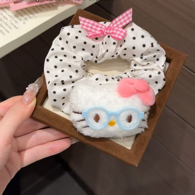 新款领结可爱喵咪ins甜美职业围裙鸭嘴夹百搭少女卡通刘海头饰|undefined