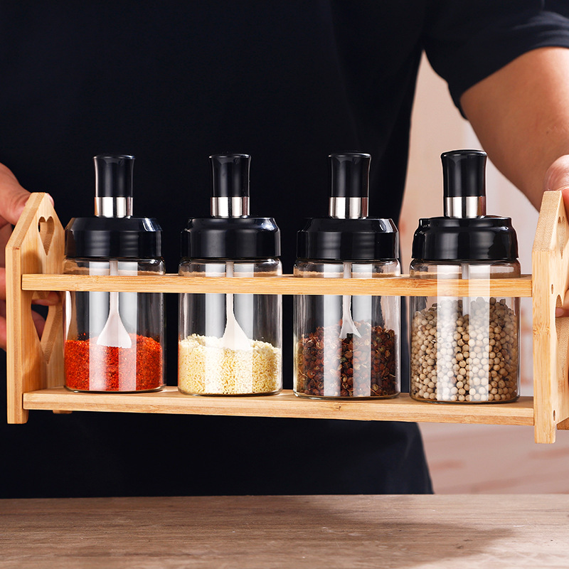 批发调料瓶玻璃调料罐透明多功能组合装油刷瓶子玻璃防潮