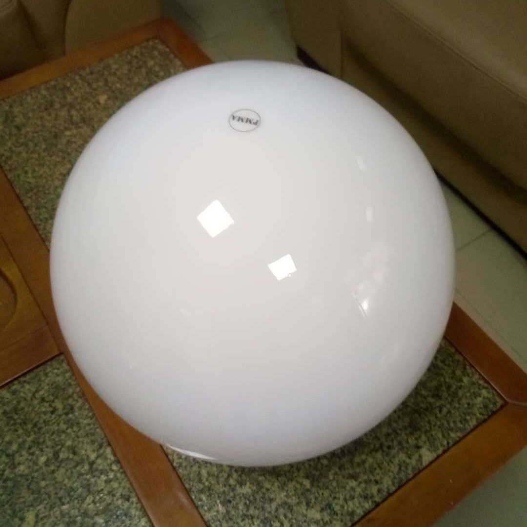 볼 램프 그늘 PC 램프 그늘 PMMA 아크릴 구형 야외 안뜰 중국 구형 커버