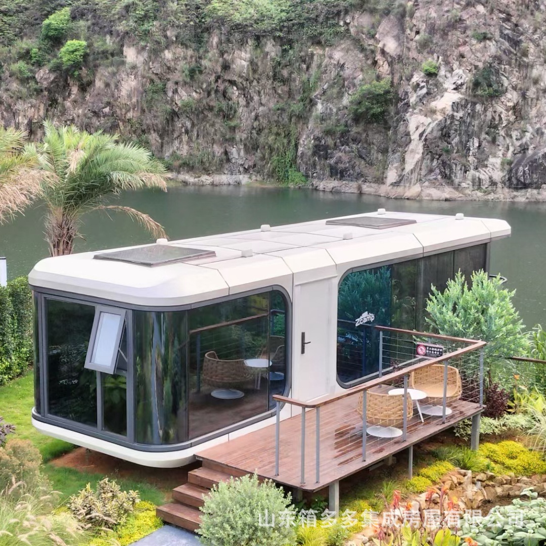 Red de Internet cápsula espacial B & B móvil al aire libre Apple Warehouse Sunshine Room Hotel Villa Scenic Area Smart Container Room