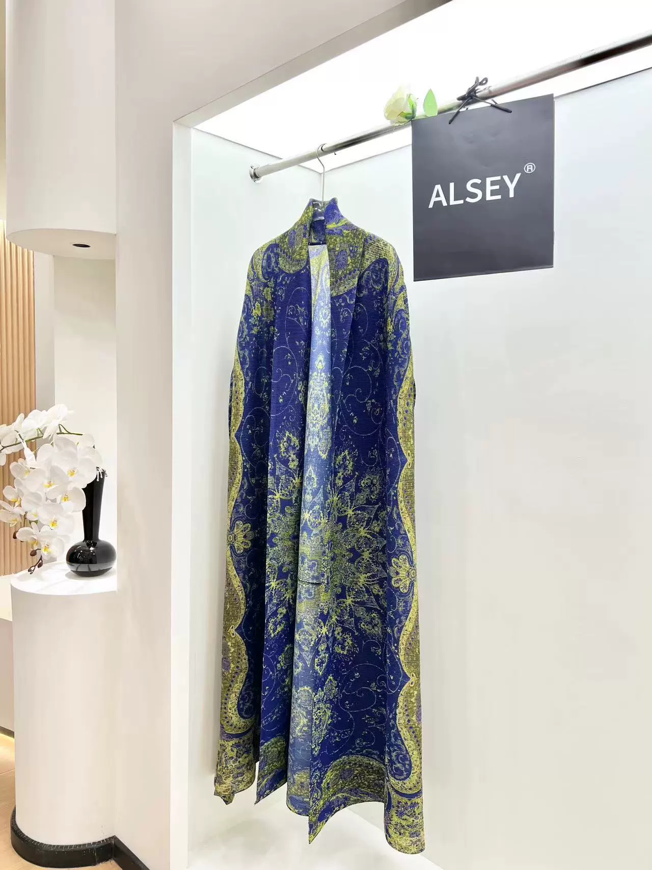Абая (Дубай) Miyake пальцевая кардиган-куртка — женская длинная складчатая абая, размеры до 152 см