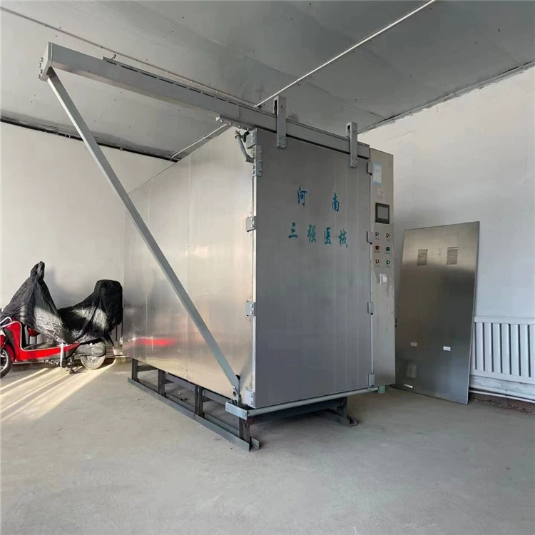 Использованный стерилизатор на основе этиленоксида для дезинфекции и стерилизации, 6 кубических стерилизационных шкафов с этиленоксидом, работающих нормально.