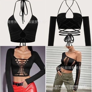 Foreign Trade Hei Spring and Summer Sexy Women's Clothing Supply Sexy Tail Goods S Fashion N Women's Clothing Wholesale Sexy Cross-Border