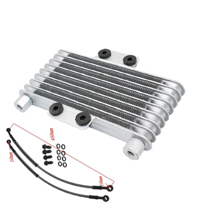Motorcycle engine heat dissipation Universal Soyutma sisteminin digər hissələri - oc132-3-silver-m10-tubing-screw