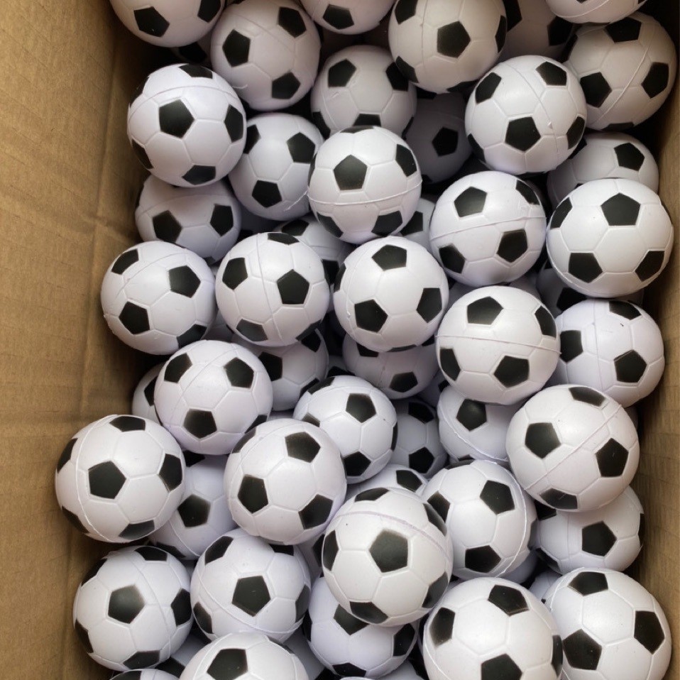 Cross-border 4cm foam sponge ball football basketball tennis baseball decompression ball vent ball rugby toy ball