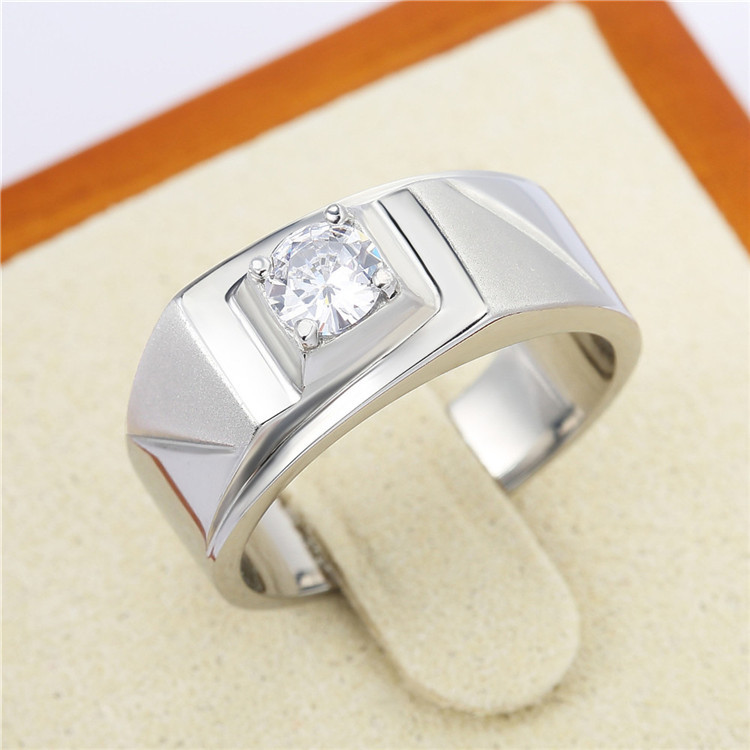 Simple Style Geometric Stainless Steel Men's Rings display picture 62