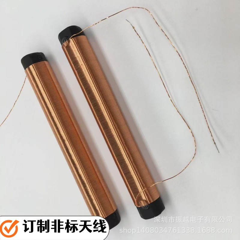 磁棒天线AM订制非标电感线圈工厂货源棒型插件电感器ISO9001认证