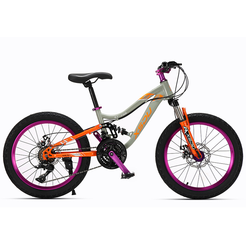 Children's mountain bike, middle and high school student bike, 18inch bicycle, kids racing bike, road bike with disc brakes Children's mountain bike, middle and high school student bike, 18inch bicycle, kids racing bike, road bike with disc brakes