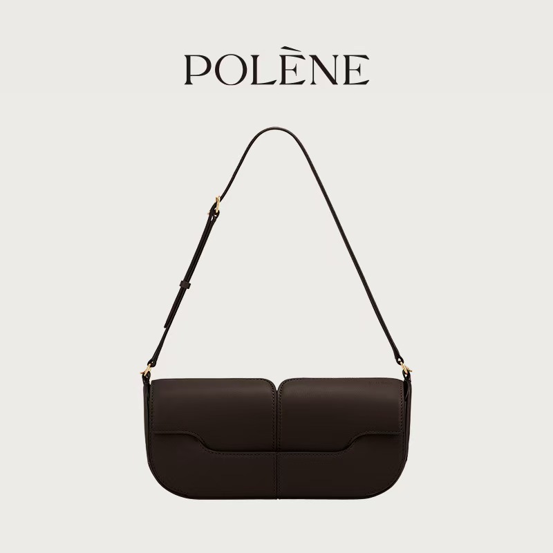 Hot Selling Women's Light Luxury Baguette Bag Osmo Niche Designer Leather Vintage Smooth Handbag Shoulder Crossbody Bag - Thumbnail 7