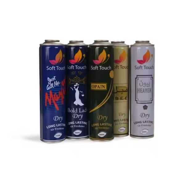 Aerosol de estaño personalizado 250ml spray de aerosol para el cabello spray de envasado de metal lata de estaño
