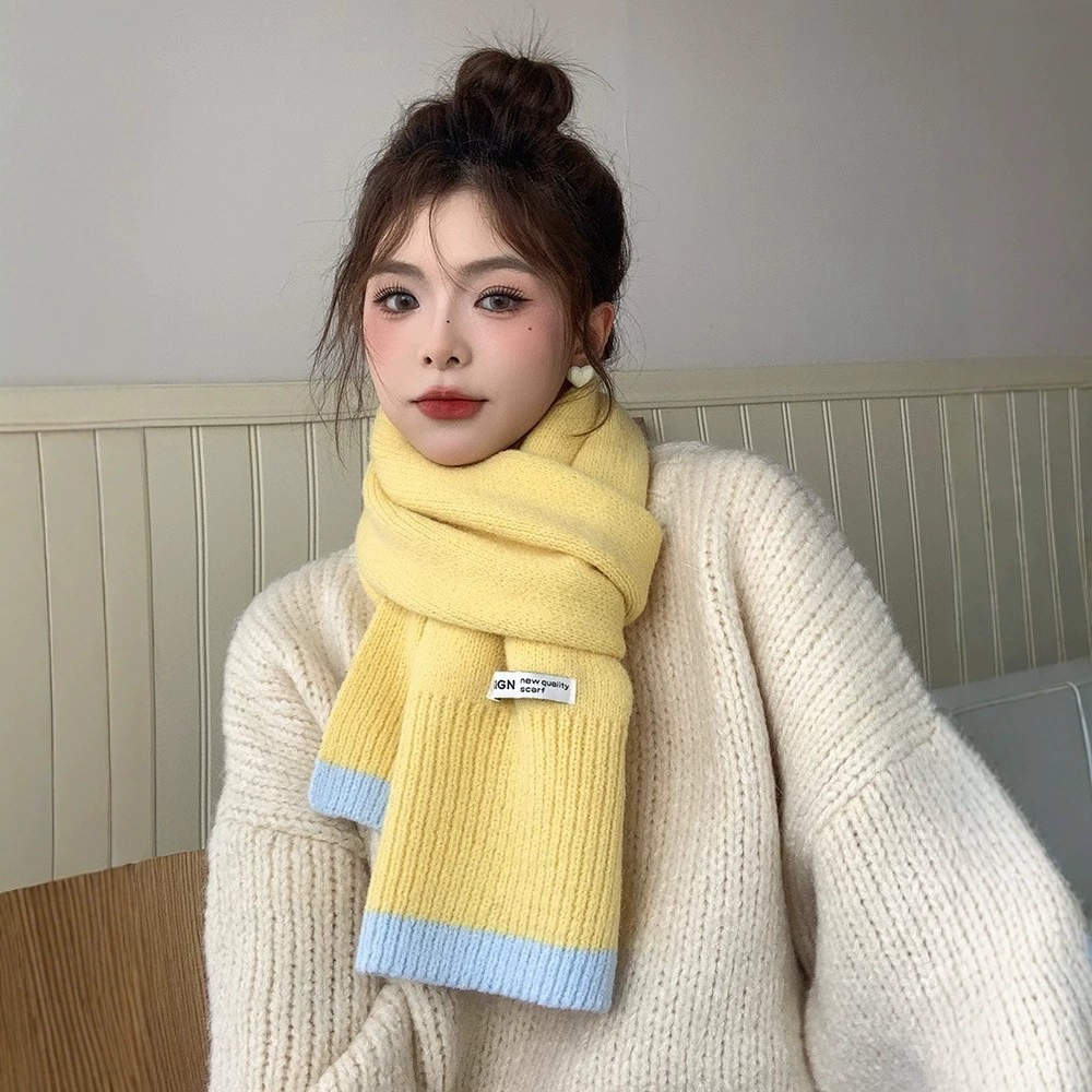 High quality winter keep warm knitted universal scarf