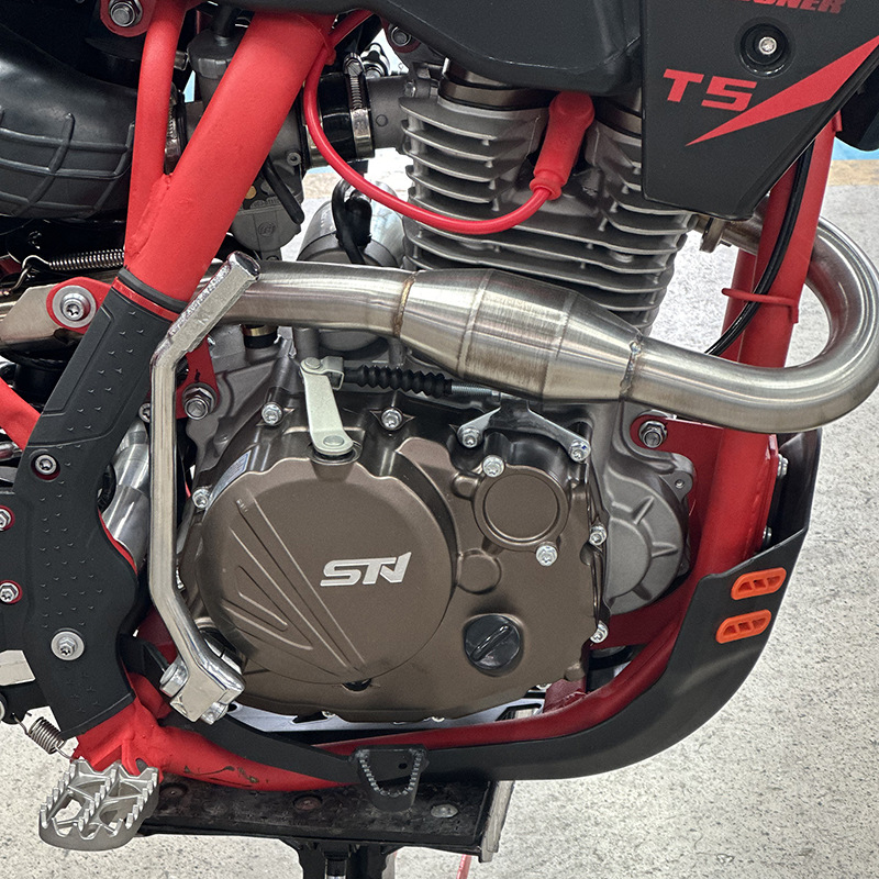 Stn Stoner T5/Yb300H Racing Two-Wheeled Mountain Off-Road Motorcycle, Small Steel-Bore High-Performance Dirt Bike for Forest Trails