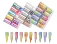 Big Box 121-160 Нейл-арт Звезда бумажный костюм паста для переноса 4*100 см в штучной упаковке цветок бабочка бумага Аврора