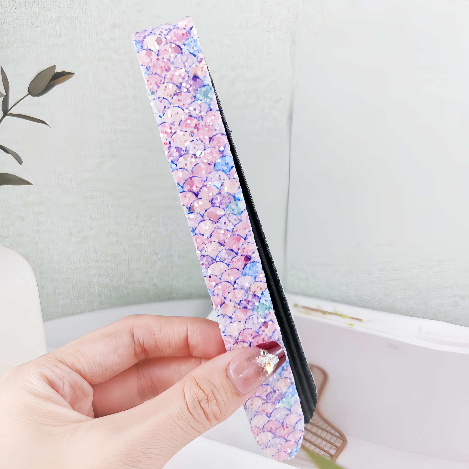 Niños nuevos Koolomi velcro para el cabello chicas coreanas en línea frange pegatinas de cabello rotas pegatinas de dibujos animados bandas de cabello toque