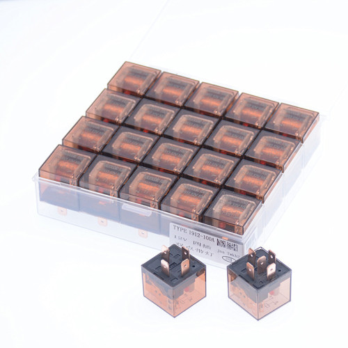 100A automotive relay with indicator light high current 100a relay waterproof relay with indicator light