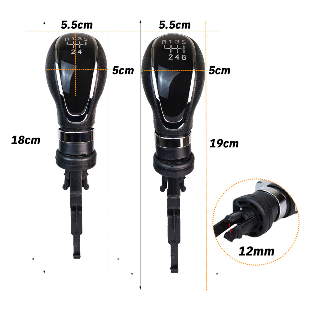 Hot-Selling Suitable for Opel Buick Excelle 5/6-Speed Gear Shift Knob Led Gear Head Modified Gear Handle Car Accessories