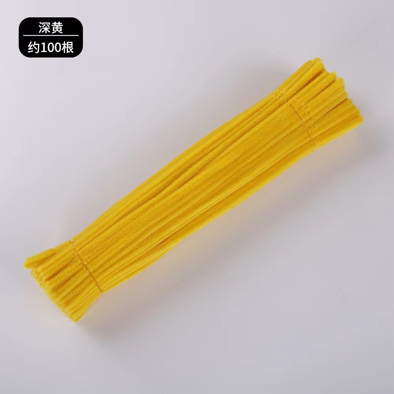 加厚加密彩色扭扭棒手工制作百变毛条扭扭棒玩具扭扭棒|undefined