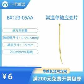 应变片 BX120-05AA应变计 细杆微型结构测试