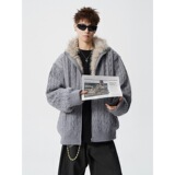 2026秋季男式针织衫宽松加厚保暖长袖圆领运动风格腈纶面料，男装针织衫/毛衣，星座614