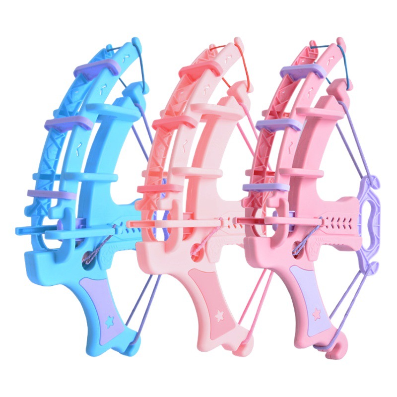 Bola pegajosa para niños arco y flecha tablero de dardos bola pegajosa tiro al blanco Bola de lechón al aire libre TikTok juguete ventas directas de fábrica