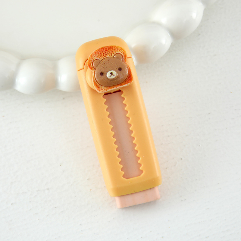 Pull-and - pull goma limpia sin marcas de dibujos animados de alto valor facial borracha retráctil borracha de lápiz reemplazable