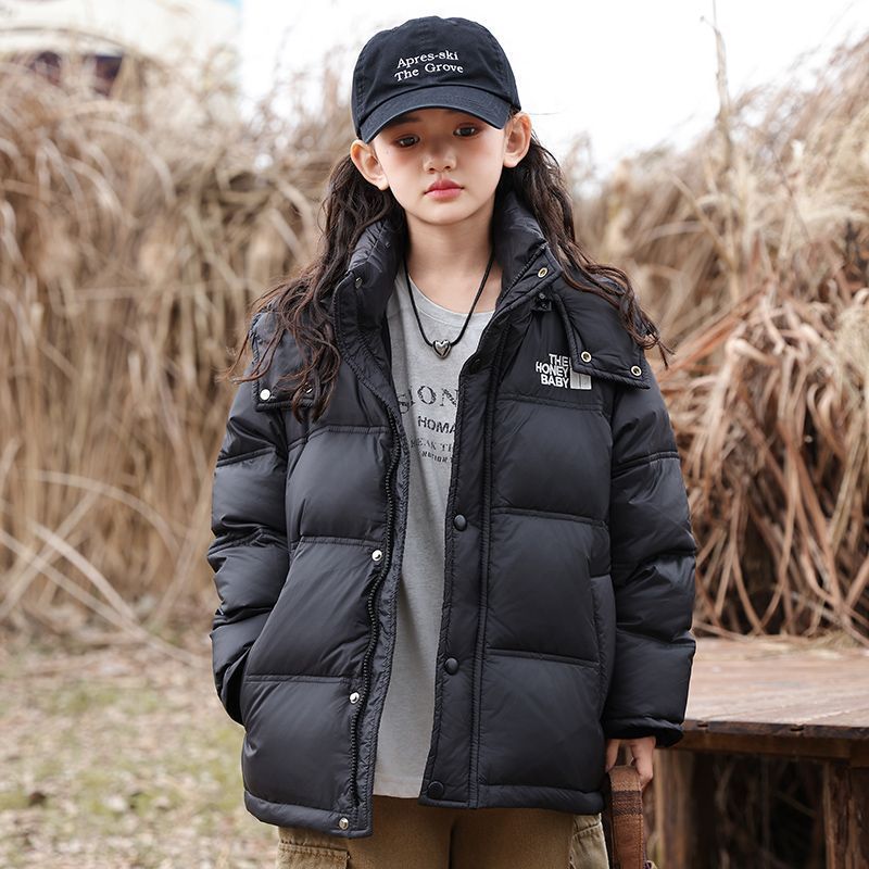 英国next sara童装儿童羽绒服女童2025冬季新款洋气加厚宽松外套