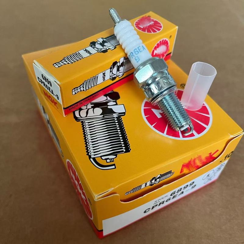NGK オートバイスパークプラグ 6899 CPR6EA-9 抵抗タイプ火口ダブルイリジウム自動車スパークプラグアクセサリー|undefined
