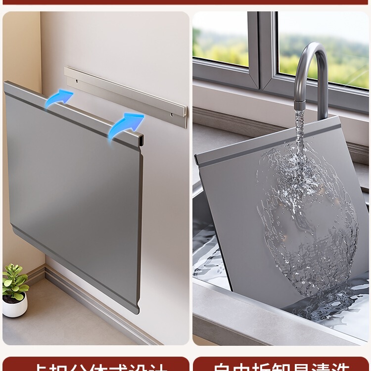 磁気収納ラックキッチンエナメルボード交換穴ボードパンチフリー壁掛けマグネット調味料ナイフホルダー収納ラック|undefined