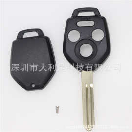 汽车钥匙壳适用于斯巴鲁4键遥控钥匙替换外壳新品外贸热销