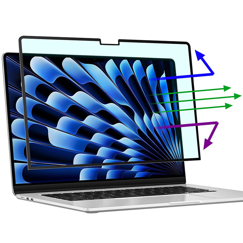 For Apple MacBook Pro13 inch Notebook Anti-blue Film HD Eye Protection Nano Suction Cup Removable