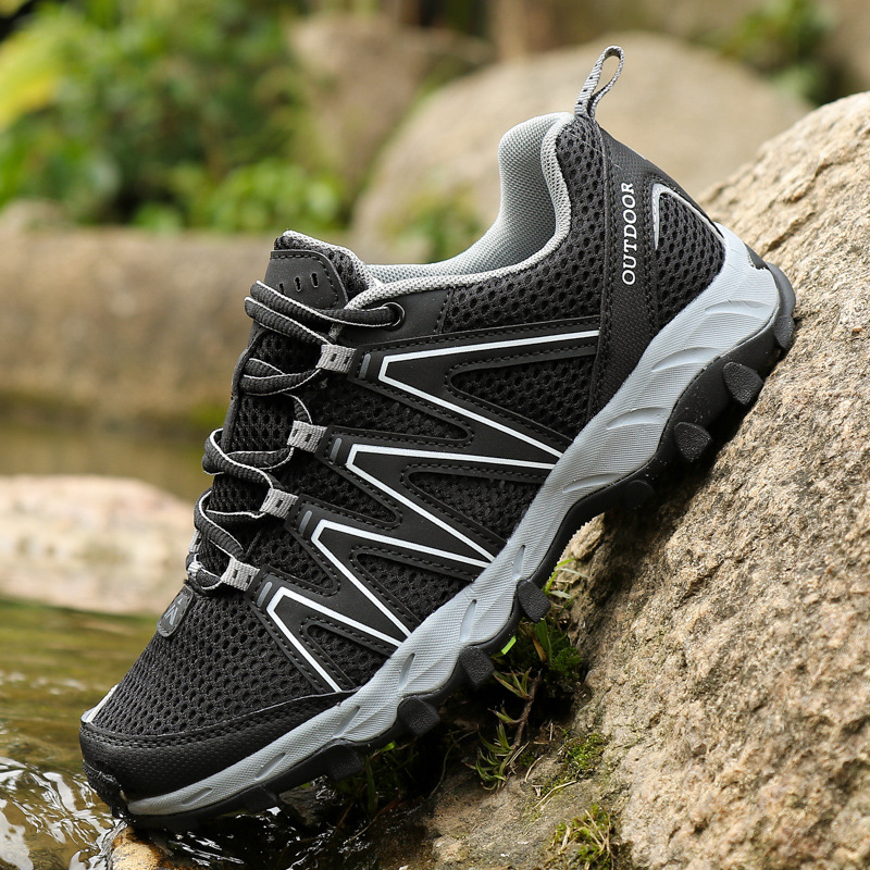 Verano EE.UU. comercio exterior malla transpirable al aire libre zapatos de montaña zapatos de senderismo antideslizantes para hombres y mujeres zapatos de entrenamiento de agua zapatos deportivos